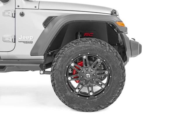 Rough Country - Rough Country - Inner Fenders - Front - Jeep Wrangler JL (21-25)/Wrangler Unlimited (18-25) | 10497A - Image 1