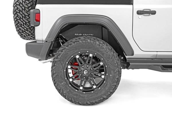 Rough Country - Rough Country - Inner Fenders - Rear - Jeep Wrangler JL (21-25)/Wrangler Unlimited (18-25) | 10498A - Image 1