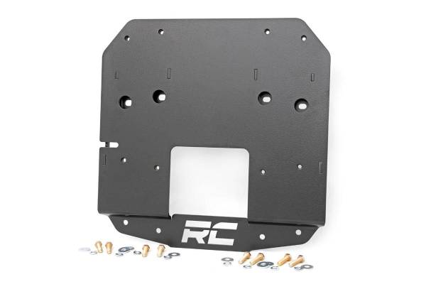 Rough Country - Rough Country - Tire Carrier Relocation Plate - No Prox - Jeep Wrangler JL (21-25)/Wrangler Unlimited (18-25) | 10529 - Image 1