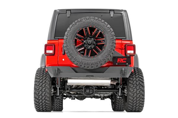 Rough Country - Rough Country - Rear Bumper - Trail - Tire Carrier - Jeep Wrangler JL (21-25)/Wrangler Unlimited (18-25) | 10598 - Image 1