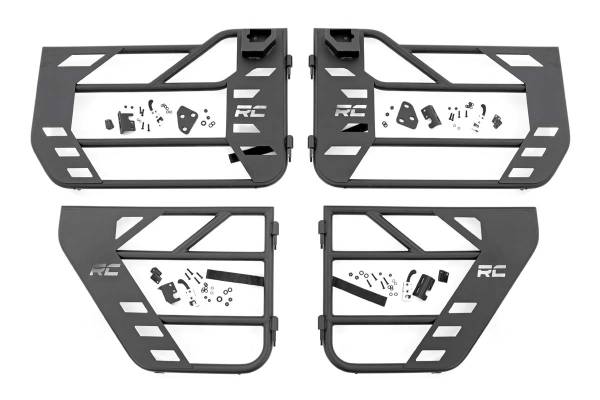 Rough Country - Tubular Doors - Front and Rear - Jeep Gladiator JT/Wrangler JL 4WD (18-25) | 10619 - Image 1