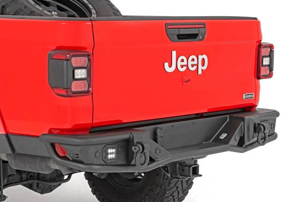 Rough Country - Rear Bumper - Tubular - Jeep Gladiator JT 4WD (2020-2025) | 10650 - Image 1