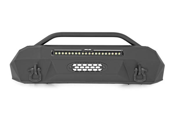 Rough Country - Rough Country - Front Bumper - Hybrid - 20 in. Blk LED - Toyota Tacoma 2WD/4WD (2016-2023) | 10718 - Image 1