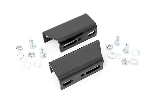 Rough Country - Rough Country - Sway Bar Drop Kit - Jeep Cherokee XJ 4WD (1984-2001) | 1073 - Image 1