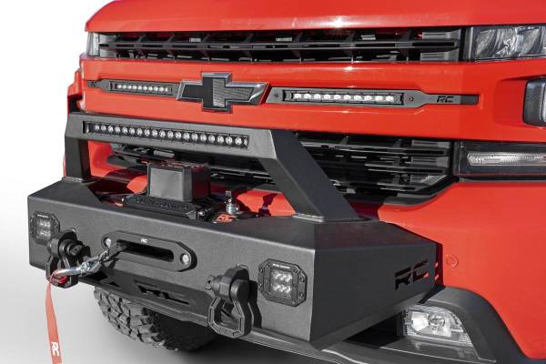 Rough Country - Rough Country - EXO Winch Mount Kit - Chevy Silverado 1500 2WD/4WD (2019-2022) | 10765 - Image 1