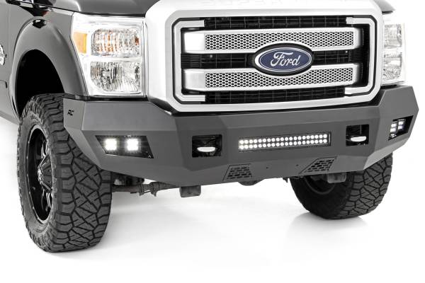 Rough Country - Rough Country - Front Bumper - Ford F-250/F-350 Super Duty 2WD/4WD (2011-2016) | 10783 - Image 1