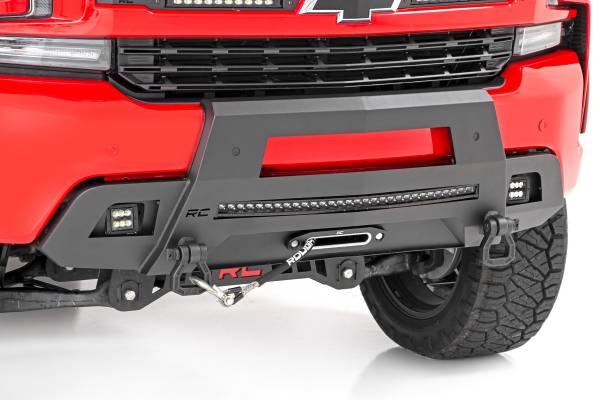 Rough Country - Rough Country - Hidden Winch Bumper - Chevy Silverado 1500 2WD/4WD (2019-2022) | 10805 - Image 1