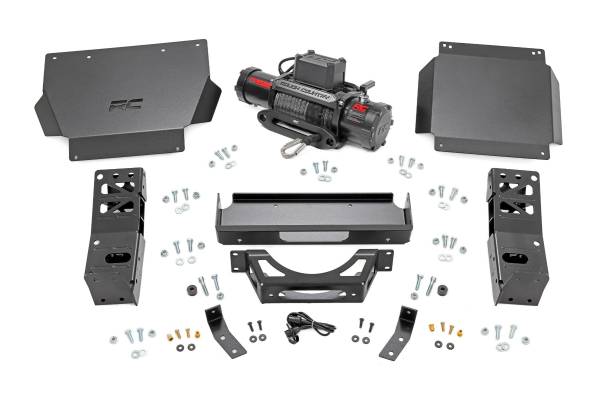 Rough Country - Rough Country - FXS Hidden Winch Mount - PRO9500S - Toyota Tacoma 4WD (2024-2026) - 10813 - Image 1