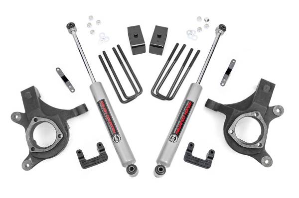 Rough Country - Rough Country - 5 Inch Lift Kit - Chevy Silverado & GMC Sierra 1500 2WD (2007-2013) | 10830 - Image 1