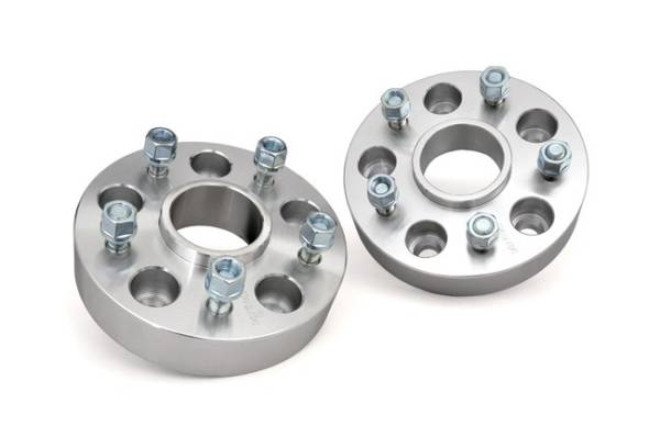 Rough Country - Rough Country - 1.5 Inch Wheel Spacers - 5x5 - Jeep Wrangler JK/Wrangler Unlimited (07-18) | 1091 - Image 1