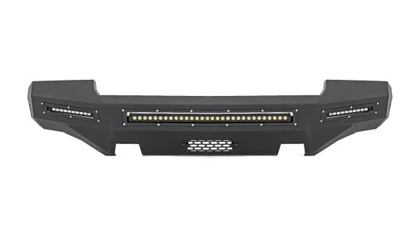 Rough Country - Rough Country - Front Bumper - Fabricated - Prerunner - LED - GMC Sierra 1500 2WD/4WD (07-13) | 10913 - Image 1