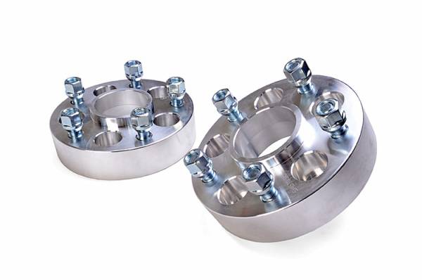 Rough Country - 1.5 Inch Wheel Adapters - 5x4.5 to 5x5 - Jeep Comanche MJ/Wrangler TJ/Wrangler Unlimited | 1092 - Image 1