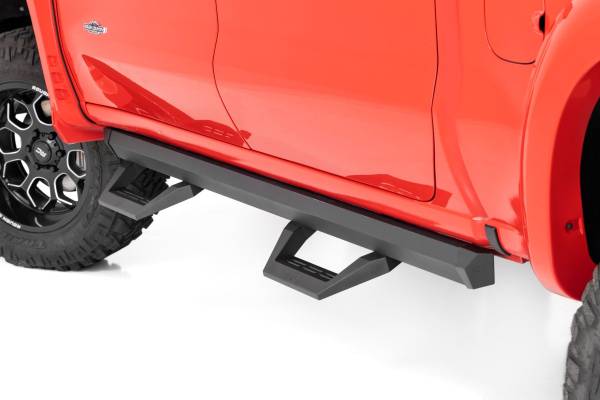 Rough Country - SRX2 Adj Aluminum Step - Crew Cab - Chevy/GMC 1500/2500HD (19-25 & Classic) | 11003A - Image 1