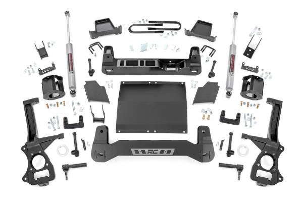 Rough Country - Rough Country - 4 Inch Lift Kit - Diesel - Chevy/GMC 1500 2WD/4WD (2025) | 110330D - Image 1