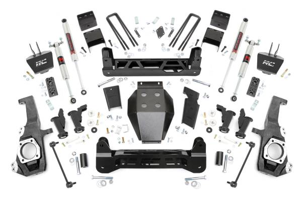 Rough Country - 5 Inch Lift Kit - Torsion Drop - M1 - Chevy/GMC 2500HD/3500HD (20-25) | 11040 - Image 1