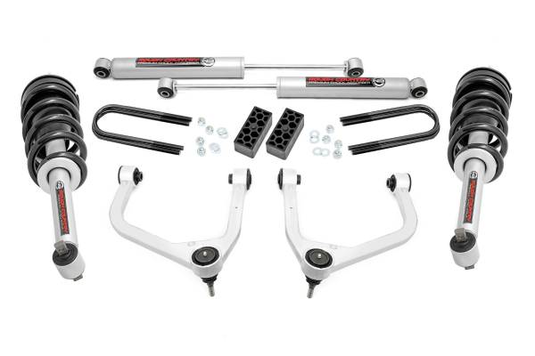 Rough Country - Rough Country - 3.5 Inch Lift Kit - N3 Struts - Chevy Silverado 1500 2WD/4WD (2025) | 110431 - Image 1