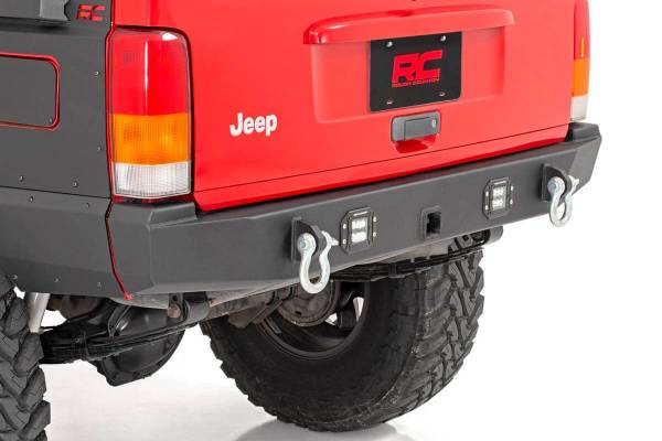 Rough Country - Rear Bumper - Jeep Cherokee XJ 2WD/4WD (1984-2001) | 110504 - Image 1