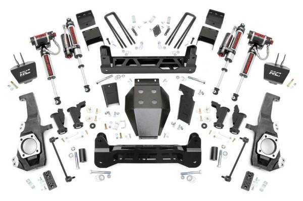 Rough Country - 5 Inch Lift Kit - Torsion Drop - Vertex - Chevy/GMC 2500HD/3500HD (20-25) | 11055 - Image 1