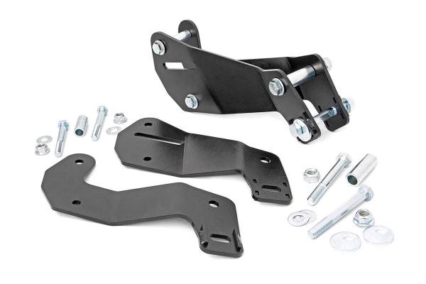 Rough Country - Rough Country - Control Arm Relocation Kit - Front - Jeep Wrangler JK/Wrangler Unlimited (07-18) | 110600 - Image 1