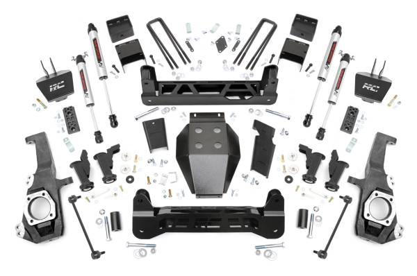 Rough Country - 5 Inch Lift Kit - Torsion Drop - V2 - Chevy/GMC 2500HD/3500HD (20-25) | 11070 - Image 1