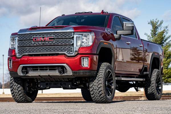 Rough Country - 5 Inch Lift Kit - NTD - Vertex Shocks - w/ Overloads - Chevy/GMC 2500HD/3500HD (20-25) | 110850 - Image 1