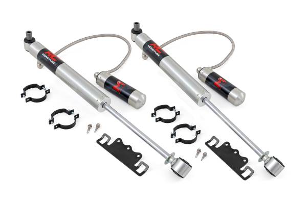 Rough Country - M1R Monotube Front Shocks - 2-3.5 in. - Jeep Wrangler JL (21-25)/Wrangler Unlimited (18-25) | 770806RES_A - Image 1