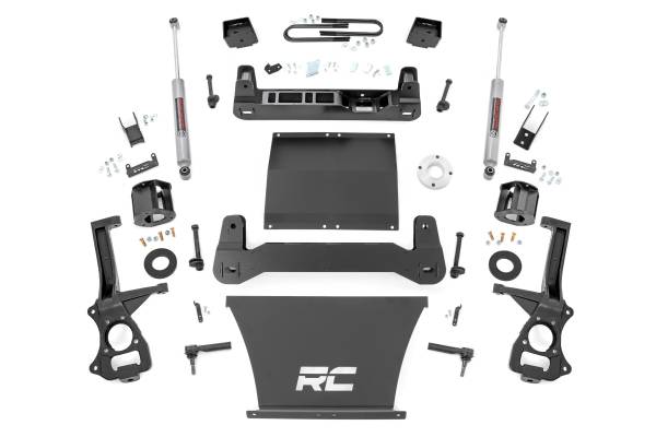 Rough Country - Rough Country - 6 Inch Lift Kit - Mono Leaf Rear - N3 - GMC Sierra 1500 2WD (2025-2026) - 111530 - Image 1