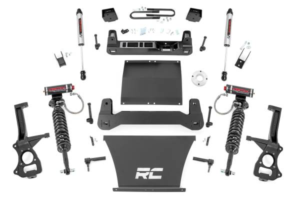 Rough Country - Rough Country - 6 Inch Lift Kit - Mono Leaf Rear - Vertex/V2 - GMC Sierra 1500 2WD (25-26) - 111557 - Image 1