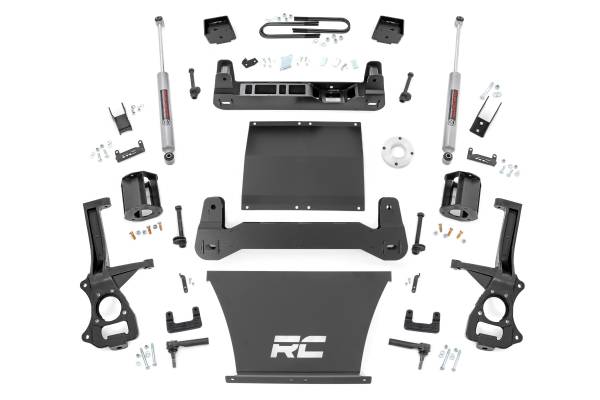 Rough Country - Rough Country - 6 Inch Lift Kit - Mono Leaf Rear - Chevy Silverado 1500 2WD (2025-2026) - 111630 - Image 1