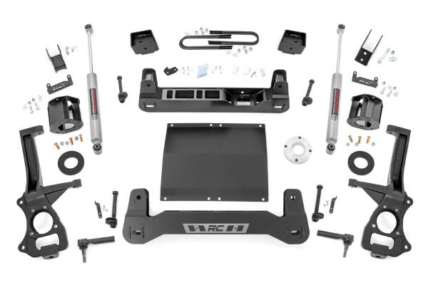 Rough Country - Rough Country - 6 Inch Lift Kit - Mono Leaf Rear - Diesel - Chevy Silverado 1500 2WD (25-26) - 111630D - Image 1