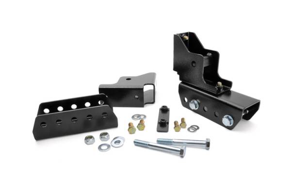 Rough Country - Rough Country - Shackle Relocation Kit - Jeep Cherokee XJ 2WD/4WD (1984-2001) | 1117 - Image 1