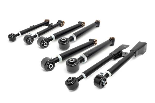 Rough Country - Rough Country - X-Flex Control Arms - Complete Set - Jeep Wrangler TJ (97-06)/Wrangler Unlimited (04-06) | 11470 - Image 1