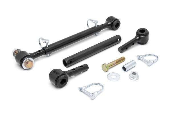 Rough Country - Rough Country - Quick Disconnect Sway Bar Links - 4-6 Inch Lift - Jeep CJ5/CJ7 5 4WD (76-83) | 1186 - Image 1