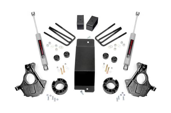 Rough Country - Rough Country - 3.5 Inch Lift Kit - Cast Steel LCA - Chevy/GMC 1500 (07-13) | 11930 - Image 1