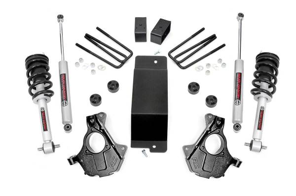 Rough Country - Rough Country - 3.5 Inch Lift Kit - Cast Steel LCA- N3 Strut - Chevy/GMC 1500 (07-13) | 11932 - Image 1