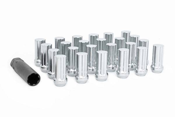 Rough Country - Rough Country - Lug Nut Set - M12x1.25 - 24 Qty - Chrome | 1212524CH - Image 1