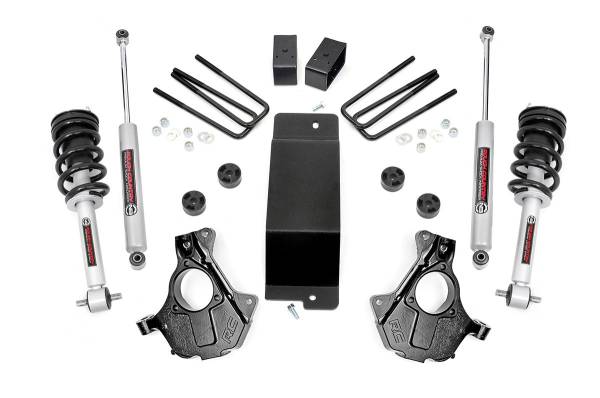 Rough Country - Rough Country - 3.5 Inch Lift Kit - Cast Steel LCA - FR N3 - Chevy/GMC 1500 (14-18 & Classic) | 12432 - Image 1