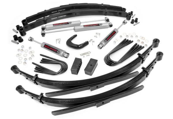Rough Country - Rough Country - 6 Inch Lift Kit - 52 Inch Rear Springs - Chevy/GMC 3/4-Ton Suburban/C25/K25 Truck (73-76) | 12930 - Image 1