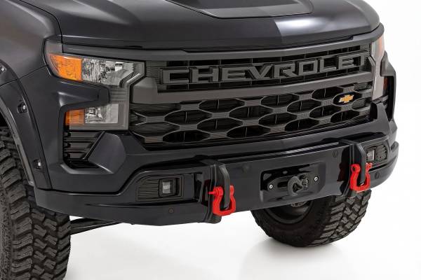 Rough Country - Rough Country - Bumper Cover - GBA Black - Chevy Silverado 1500 2WD/4WD (2023-2026) - 13006-GBA - Image 1