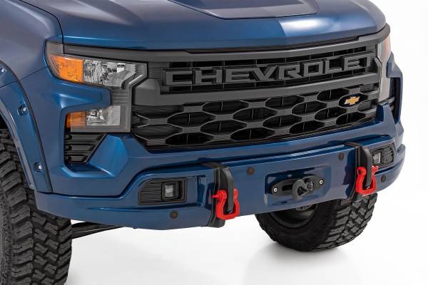 Rough Country - Rough Country - Bumper Cover - GJV Riptide Blue - Chevy Silverado 1500 2WD/4WD (2023-2026) - 13006-GJV - Image 1