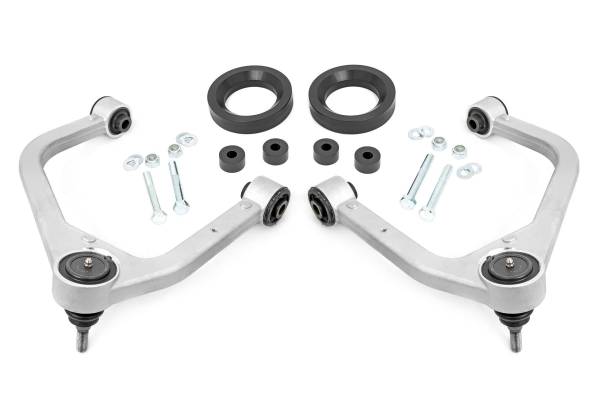 Rough Country - 1.75 Inch Leveling Kit - Forged Alum UCA - AT4 - GMC Sierra 1500 (2019-2025 & Classic) | 1325 - Image 1