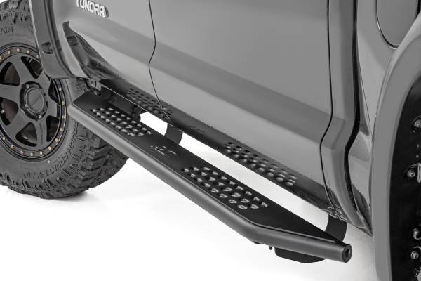 Rough Country - Rough Country - OV2 Running Boards - Side Step Bars - Crew Cab - Toyota Tundra 2WD/4WD (07-21) | 14005 - Image 1