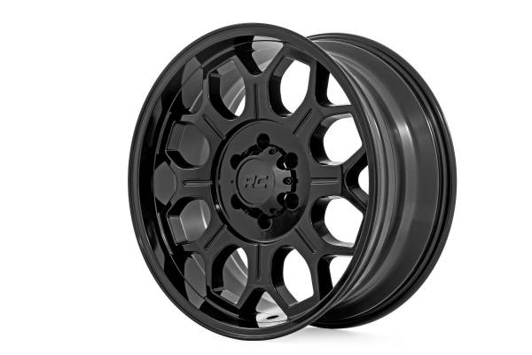 Rough Country - Rough Country 77 Series Wheel/One-Piece/Semi Gloss Black/20x9/6x5.5/0mm | 77200912 - Image 1