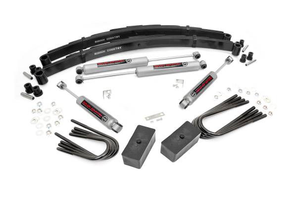 Rough Country - Rough Country - 2 Inch Lift Kit - Rear Blocks - Chevy/GMC 3/4-Ton Suburban/C20/K20 Truck/C25/K25 Truck (77-87) | 14030 - Image 1