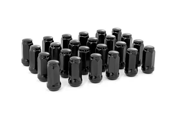 Rough Country - M14 x 1.5 Lug Nut Set of 24 - Black | 141524CBLK - Image 1