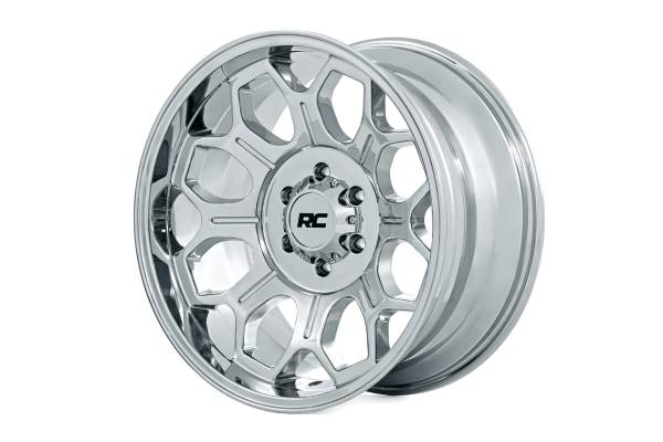 Rough Country - Rough Country 77 Series Wheel/One-Piece/Chrome/20x9/6x5.5/-12mm | 77201212C - Image 1