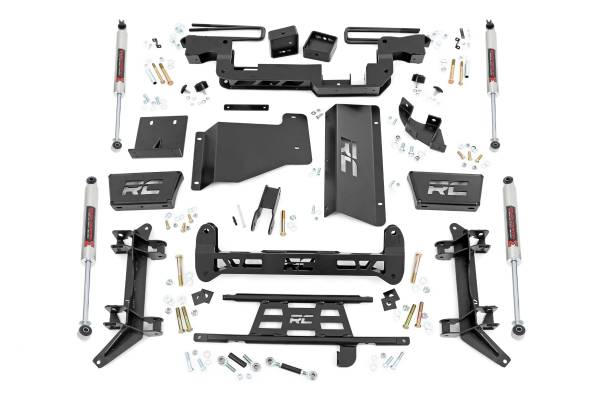 Rough Country - Rough Country - 6 Inch Lift Kit - 8-Lug - M1 - Chevy 3/4-Ton Suburban/C2500/K2500 Truck/C3500/K3500 Truck (88-00) | 16140 - Image 1