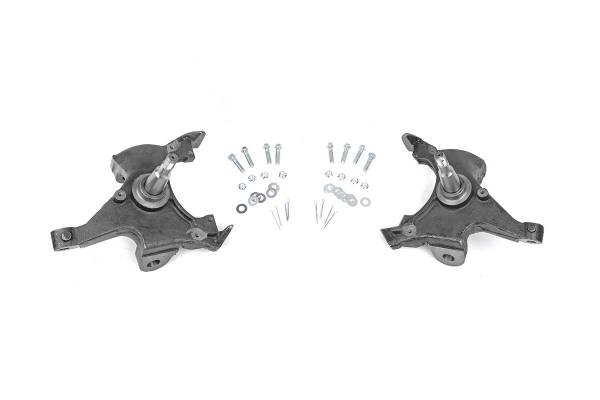 Rough Country - Rough Country - 2 Inch Lowering Spindles - Chevy C1500/K1500 Truck Extended Ca 2WD (88-99) | 1725BOX1 - Image 1