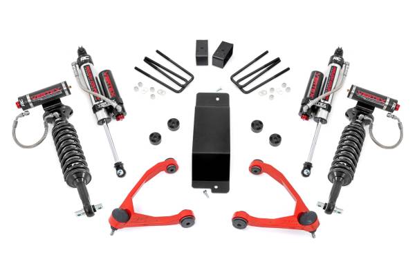 Rough Country - Rough Country - 3.5 Inch Lift Kit - Forged UCA - Vertex - Chevy/GMC 1500 (07-16) | 19450RED - Image 1