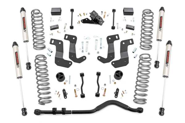 Rough Country - Rough Country - 3.5 Inch Lift Kit - C/A Drop - Stage 1 - V2 - Jeep Wrangler Unlimited (24-25) | 79570 - Image 1